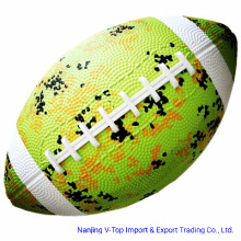 Light Green Rubber American Football Toys